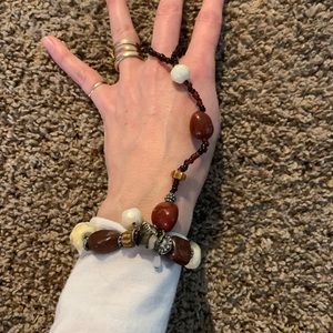 Vintage tribal bead bracelet